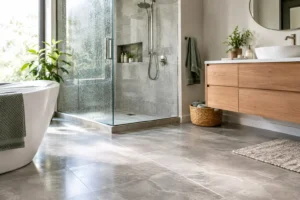 Read more about the article Best Flooring for Humid Bathrooms That Lasts